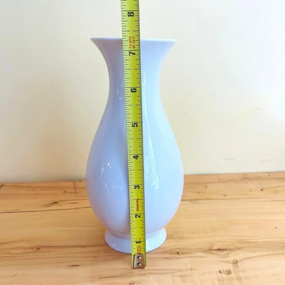 Vtg Mid-Century Trumpet Fürstenberg Siegfried Möller Vase Germany Minimalist